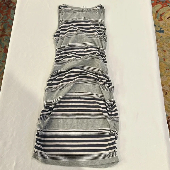 Converse One Star‎ sleeveless Tank ruched Midi Dress Large - Picture 3 of 3